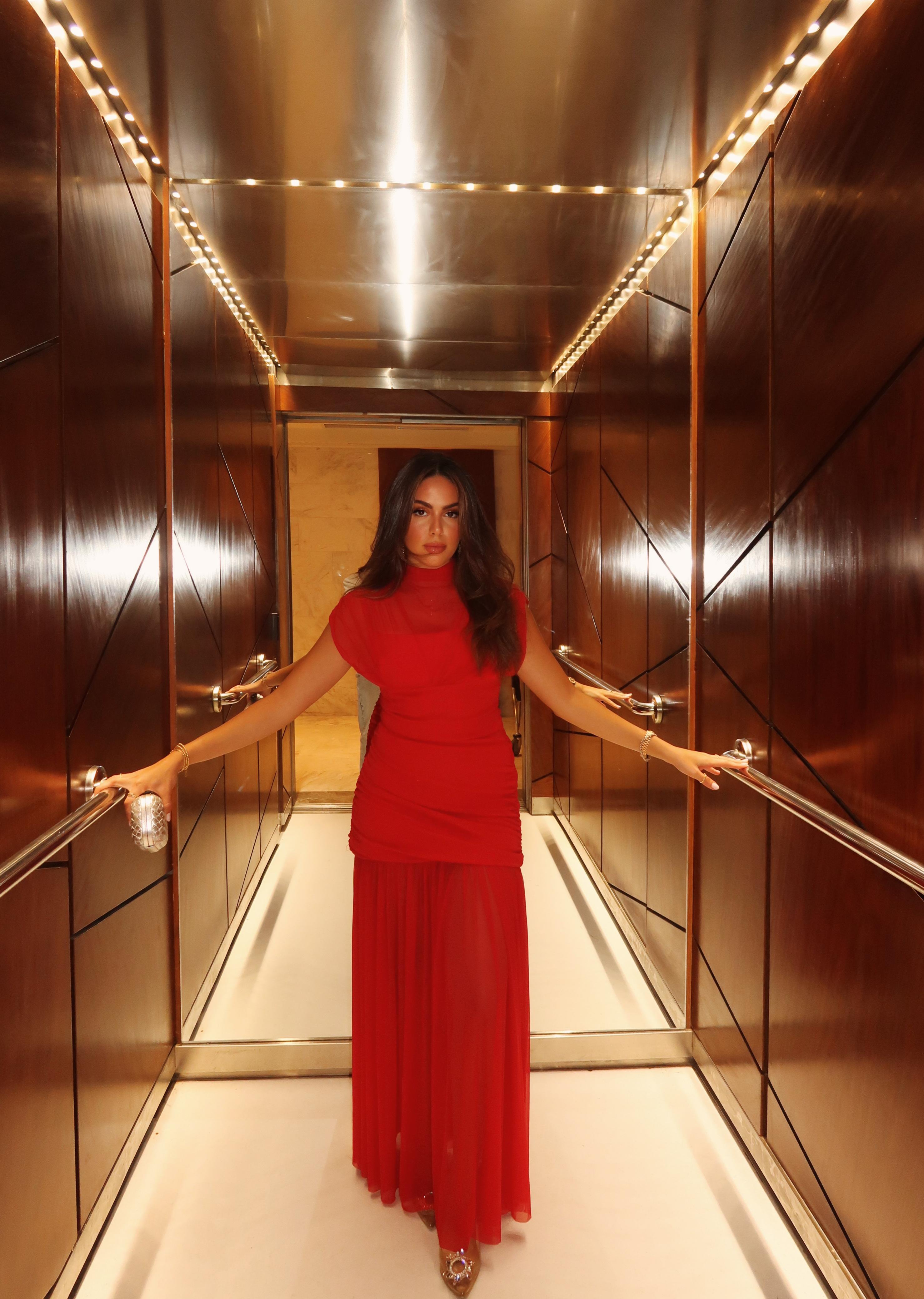 Red Oh Polly Dress