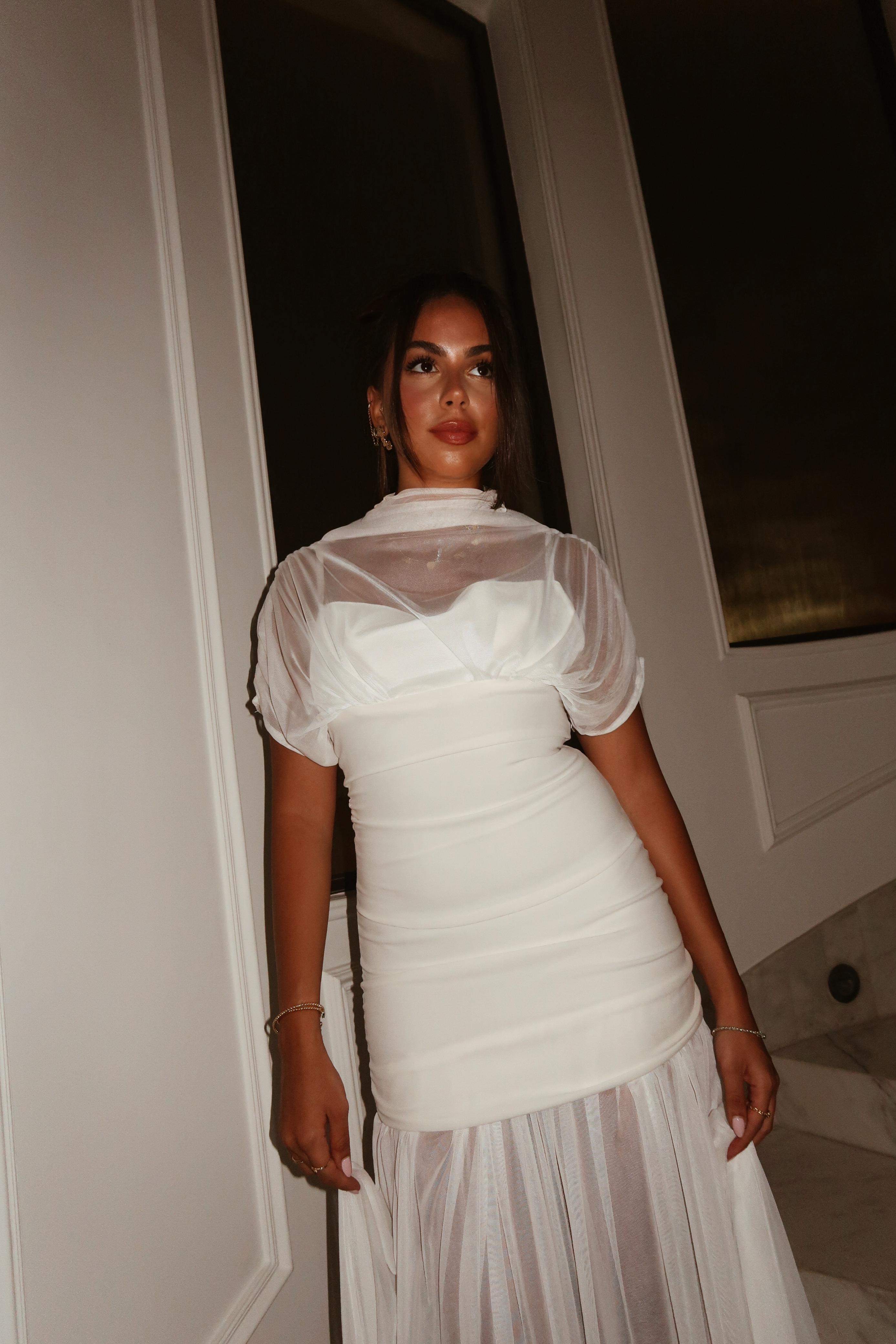 White Oh Polly Dress