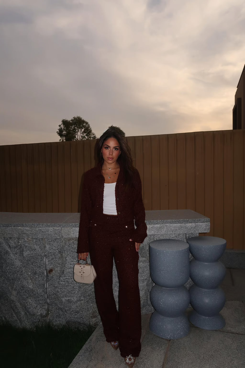 Brown Bling Set