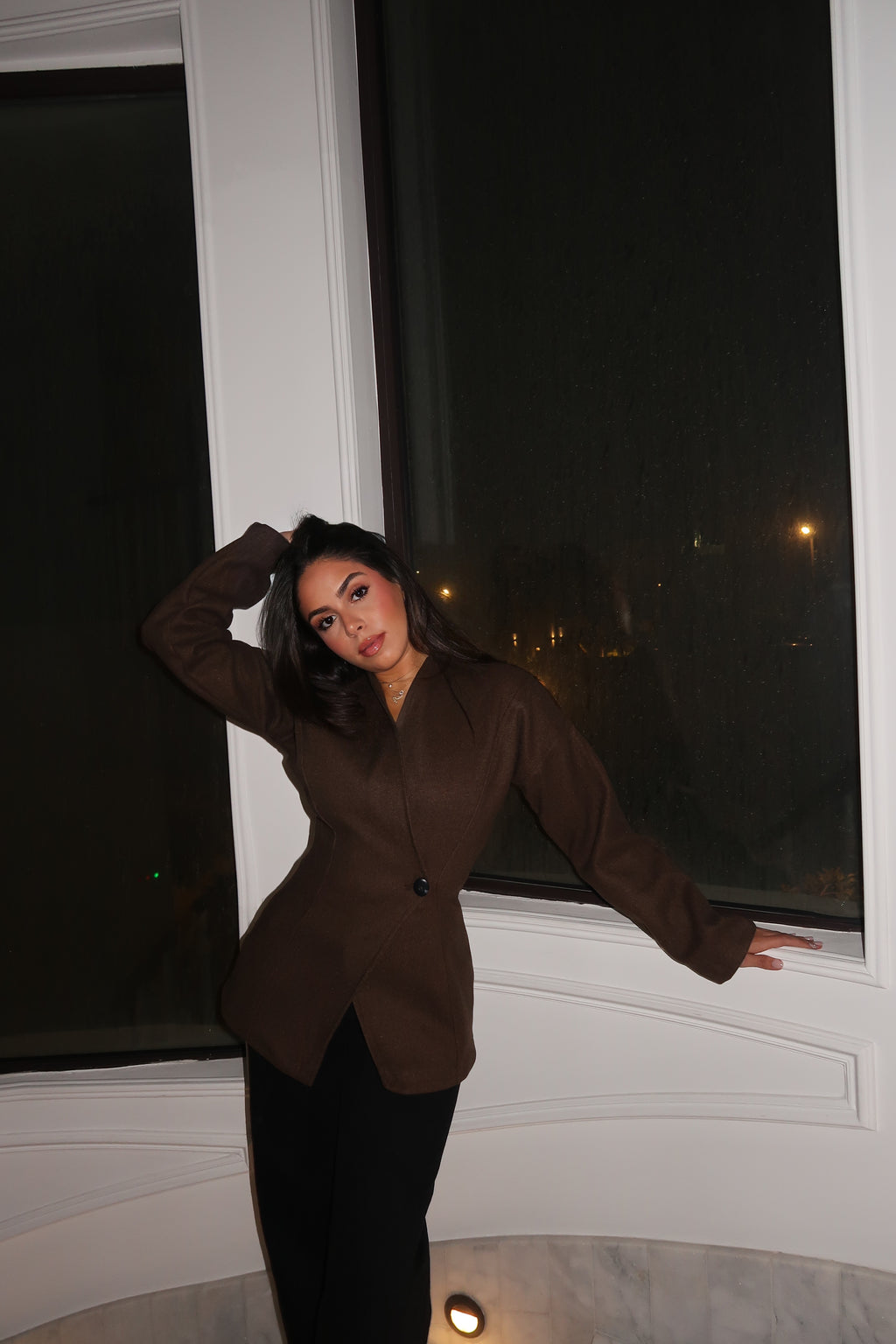 Sculpted jacket