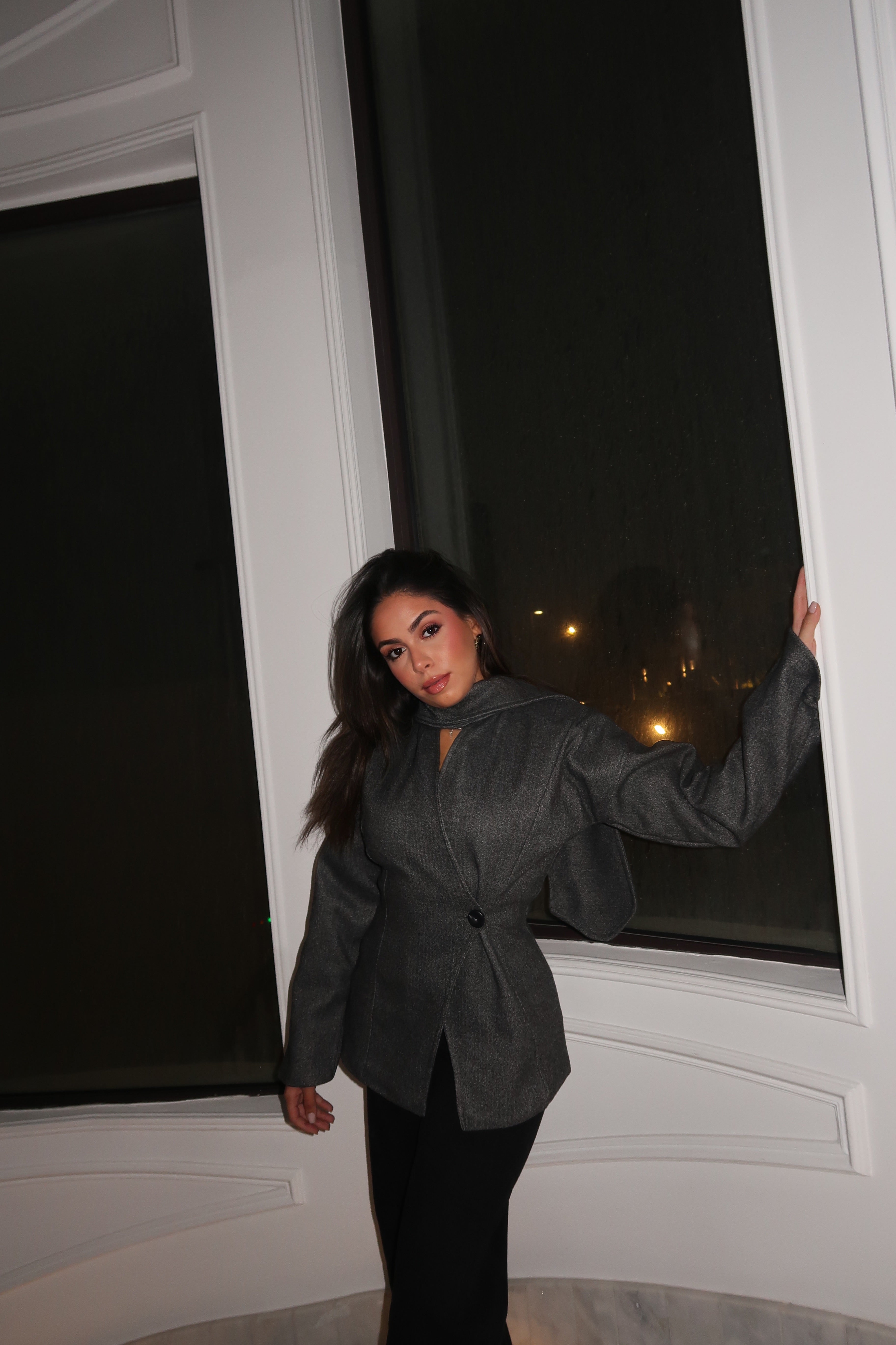 Sculpted jacket