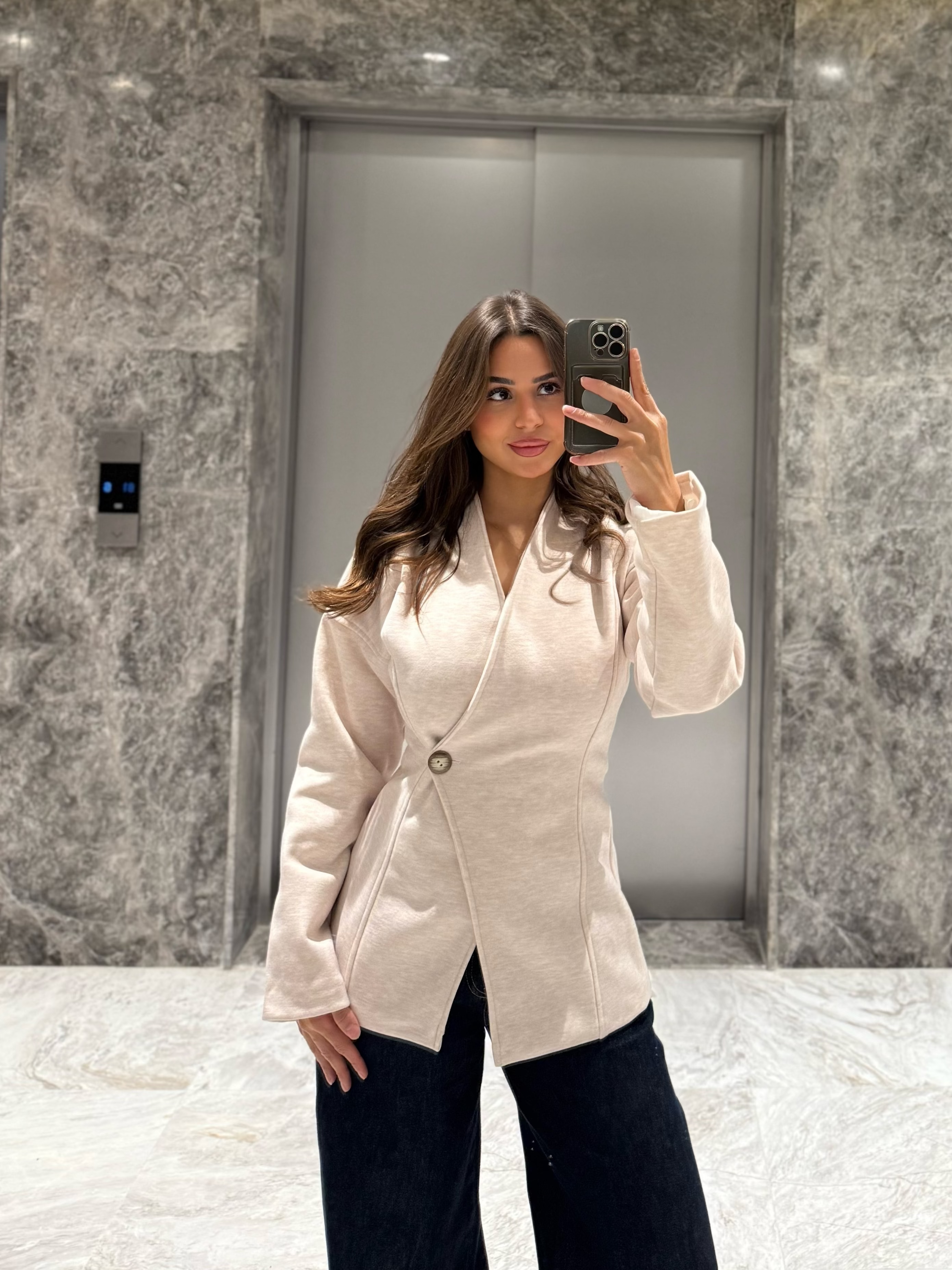 Sculpted jacket