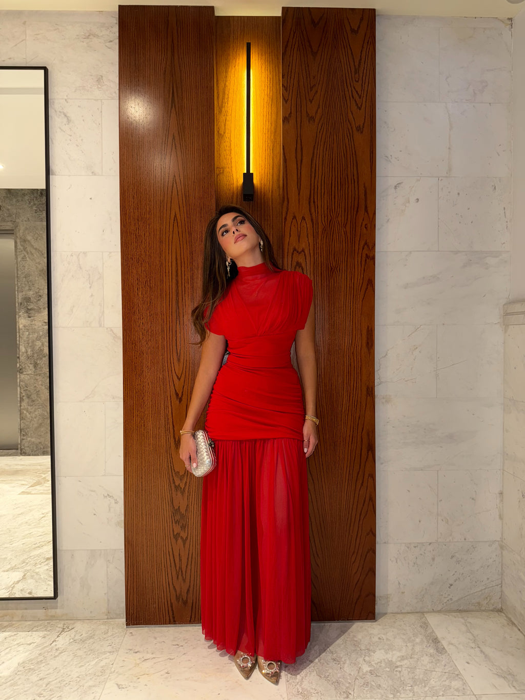 Red Oh Polly Dress