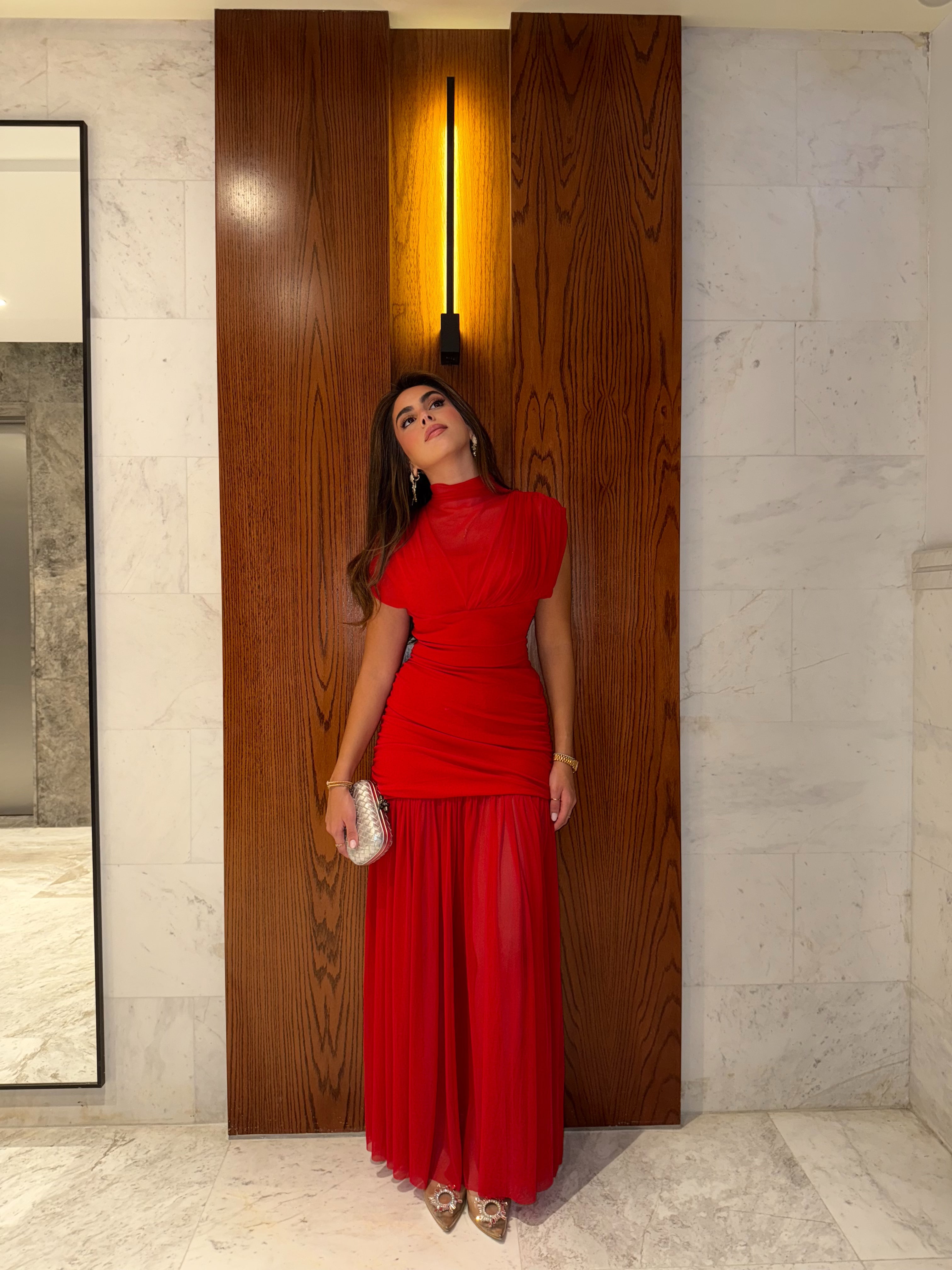 Red Oh Polly Dress