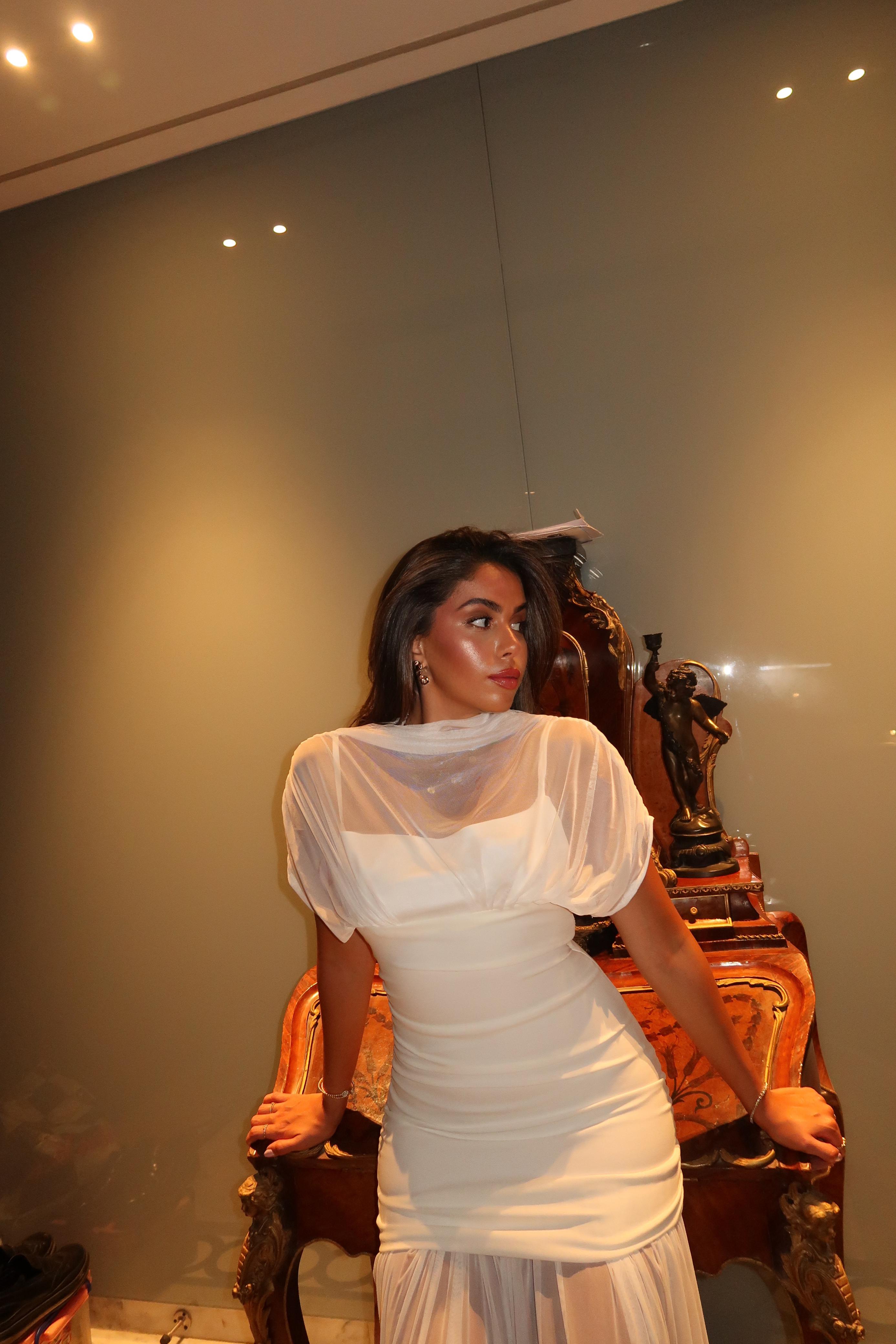 White Oh Polly Dress