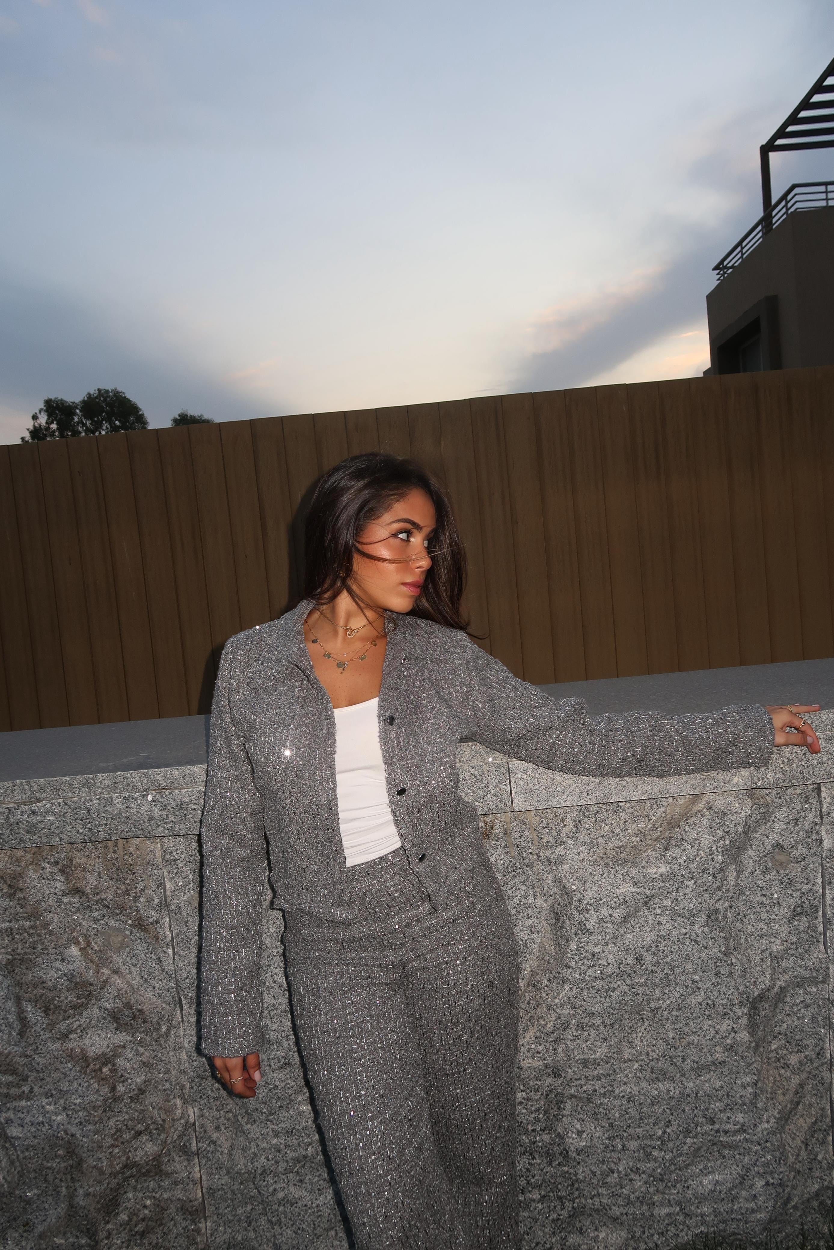 Gray Bling Set