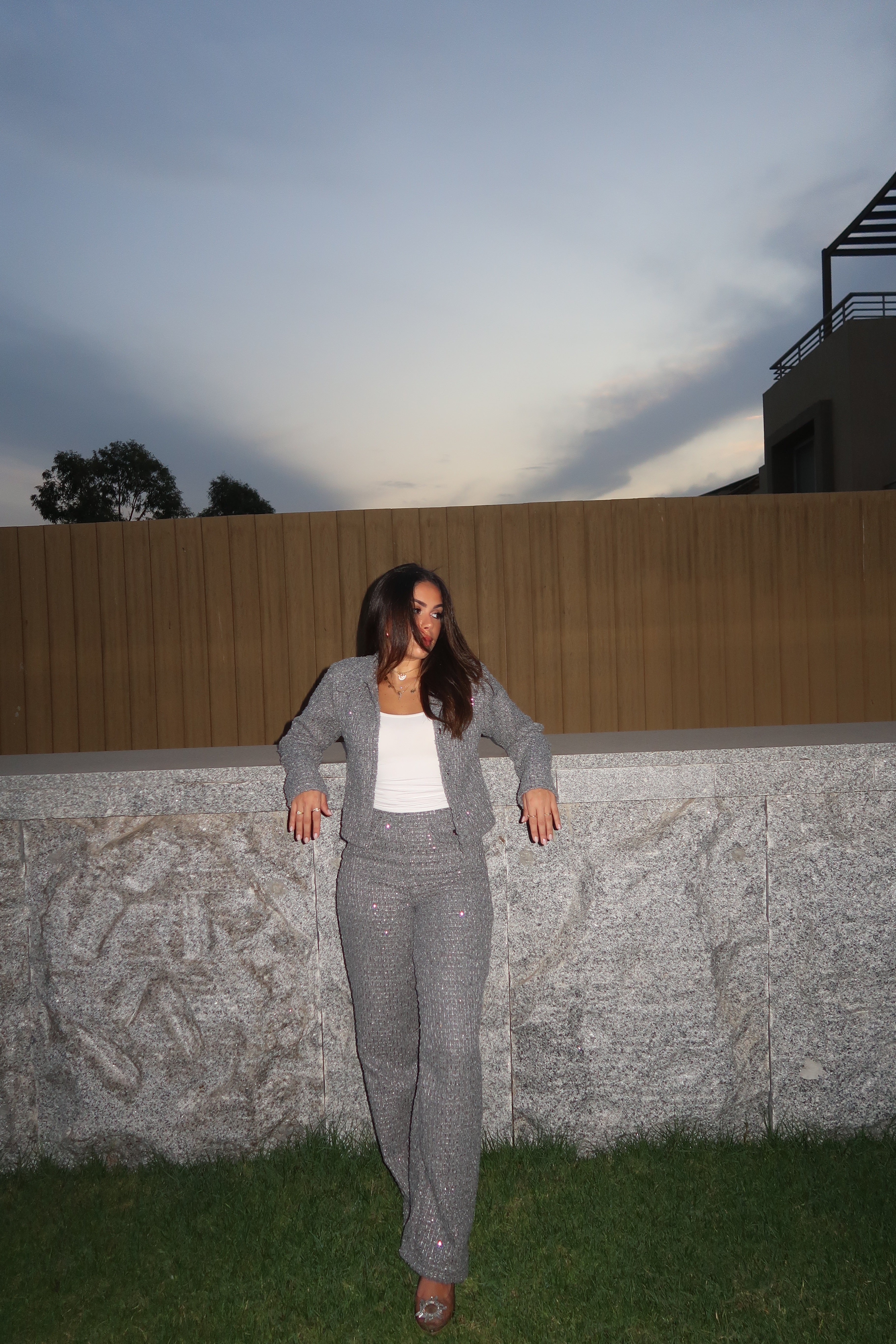 Gray Bling Set