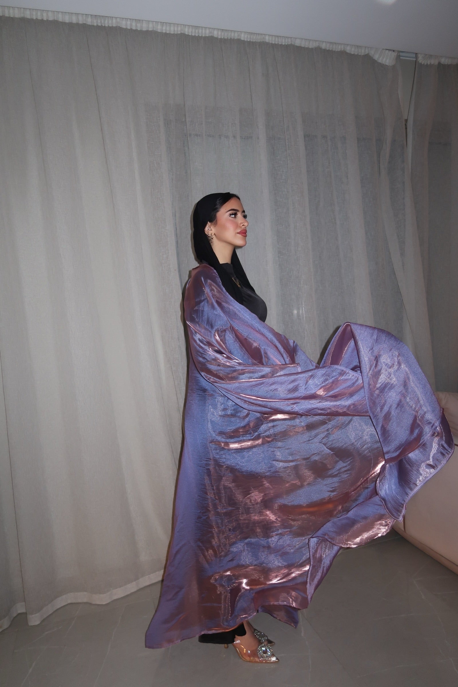 Bubble Gum Kaftan (3 Piece Set)