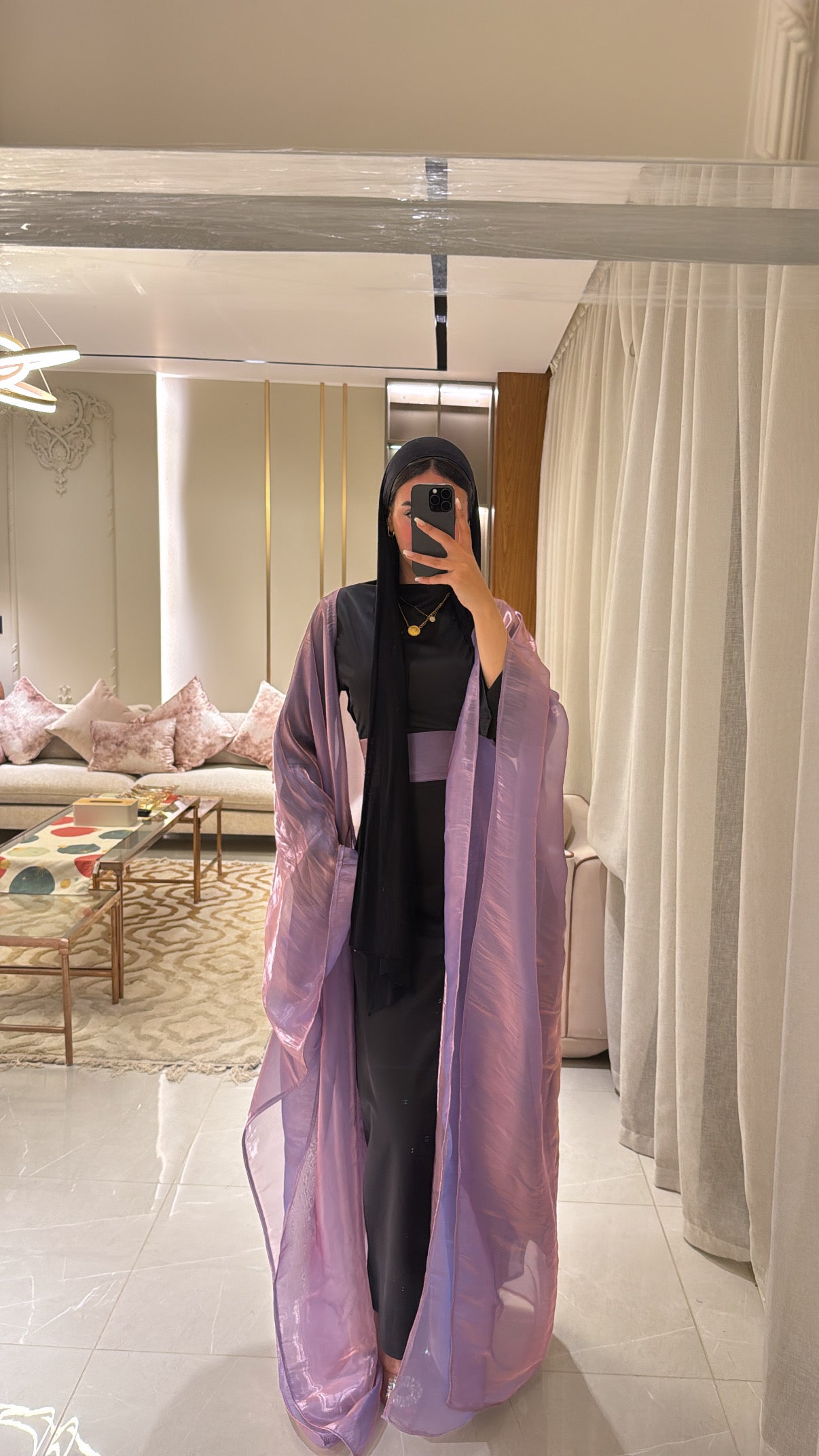 Bubble Gum Kaftan (3 Piece Set)