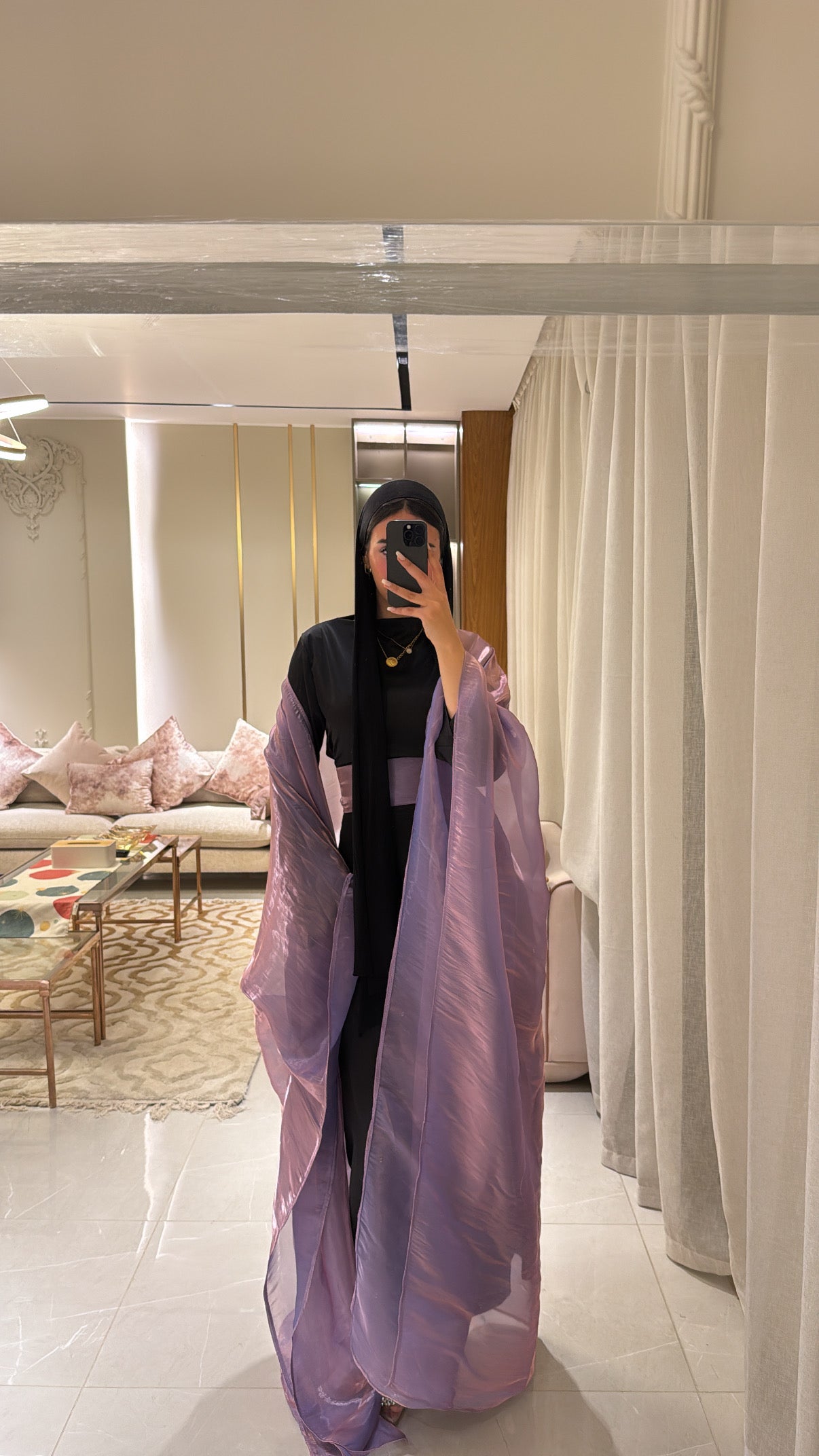 Bubble Gum Kaftan (3 Piece Set)